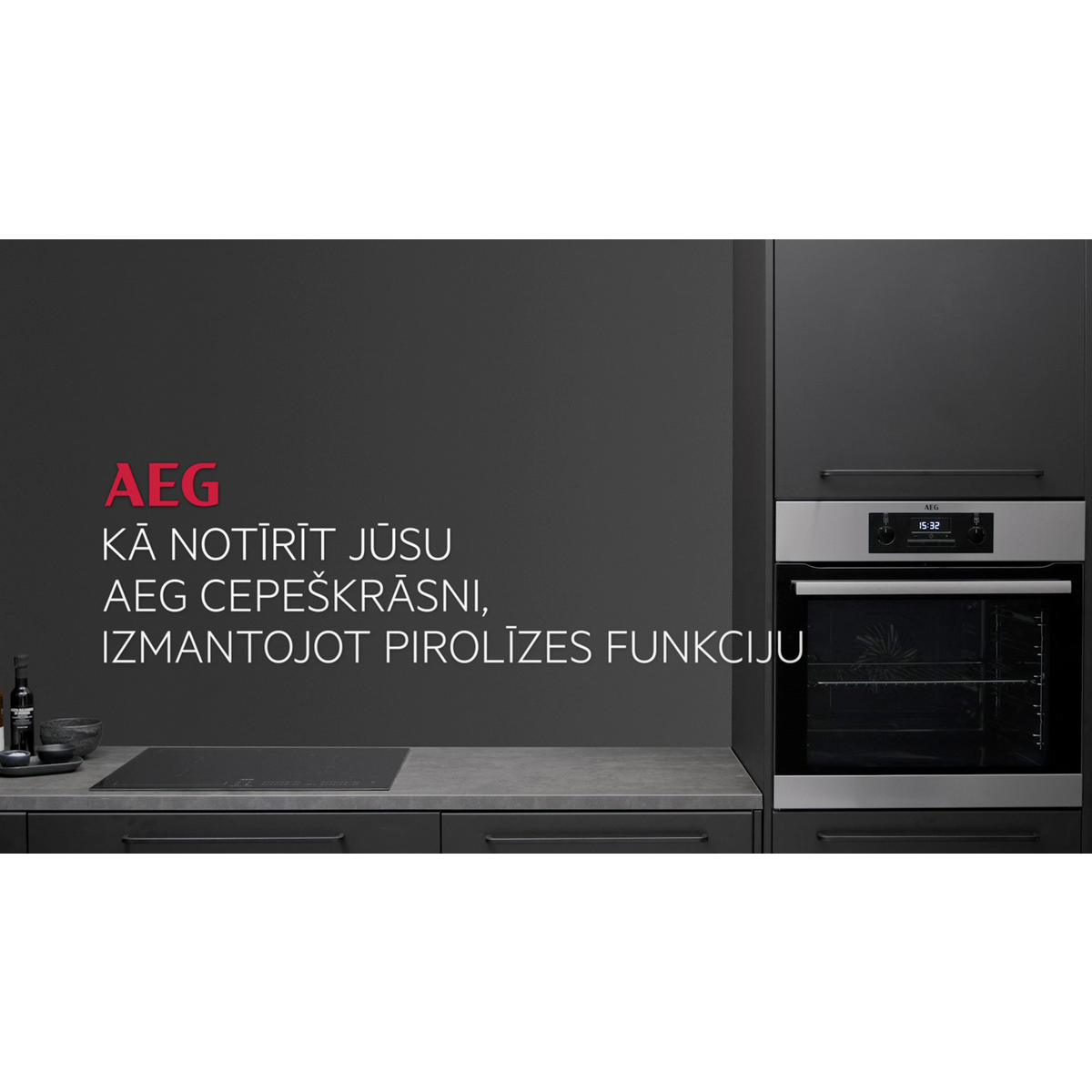 AEG - Cepeškrāsns ar pirolīzi - BPS351161M
