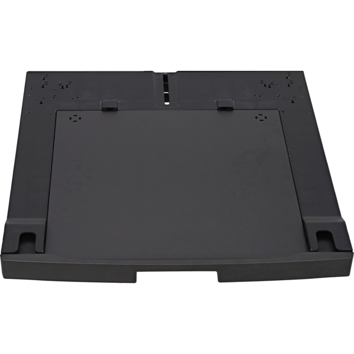 Veļas mašīnu un žāvētāju stiprināšanas komplekts ar izvelkamu plauktu, tumši pelēks