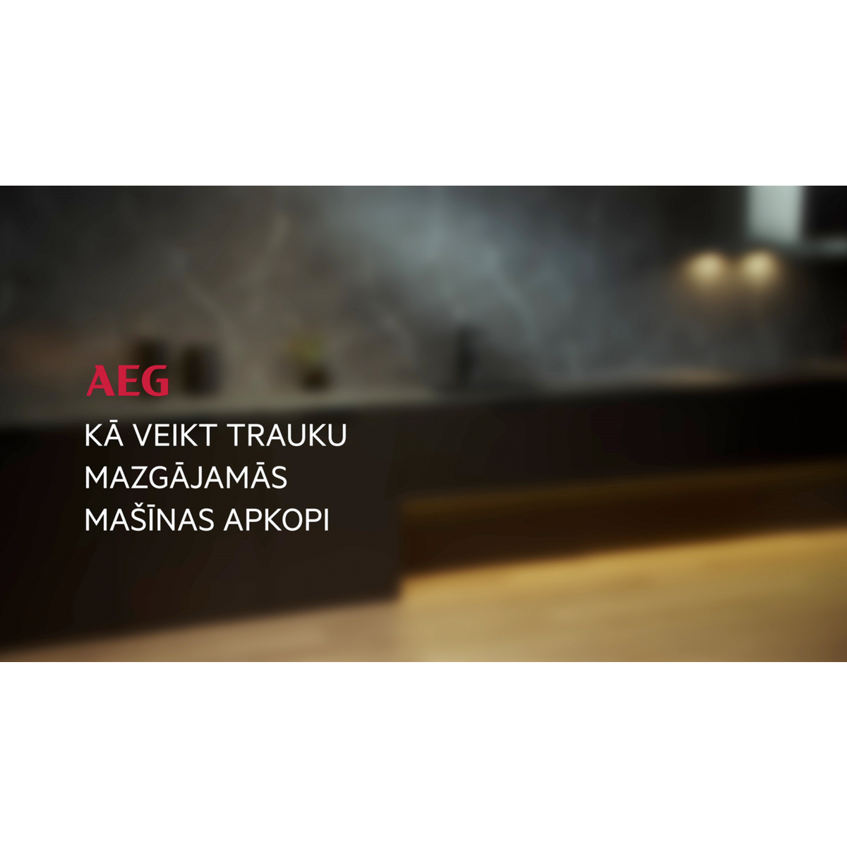 AEG - Iebūvējama trauku mazgājamā mašīna - FSE73527P