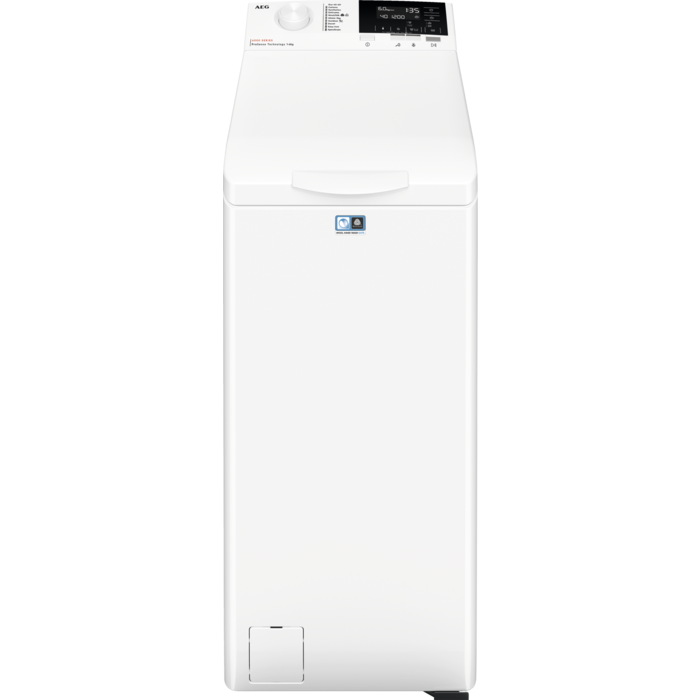 Augšas ielādes veļas mašīna 6.0 kg 1151 rpm