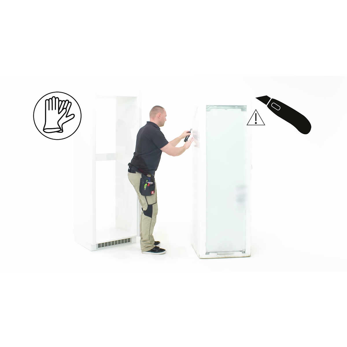 AEG - Iebūvējams ledusskapis - SKE818E9ZC