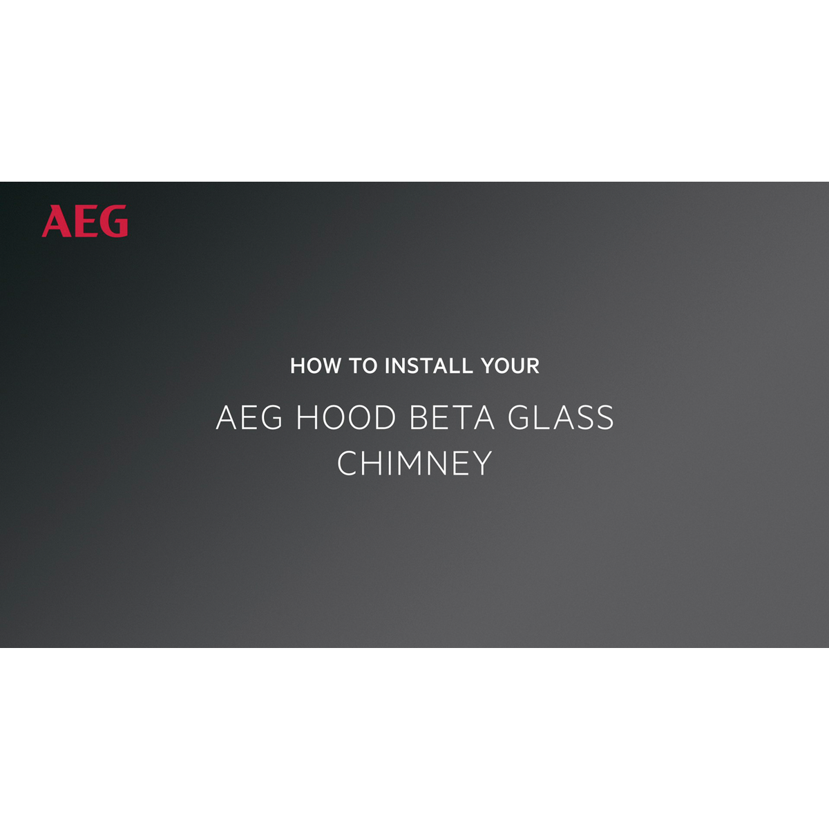 AEG - T-veida tvaika nosūcējs - DBE5660HB