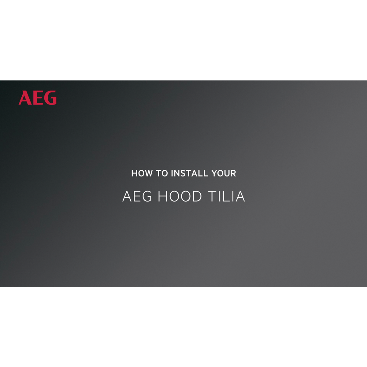 AEG - Iebūvējams tvaika nosūcējs - DGB3523S