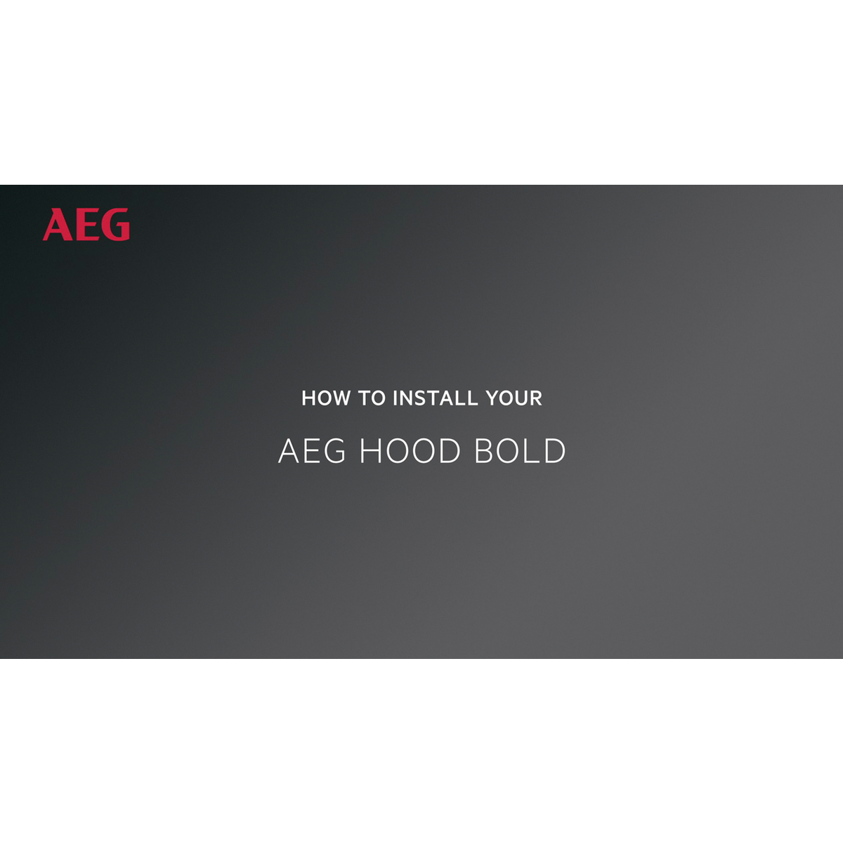 AEG - Iebūvējams tvaika nosūcējs - DGE5861HM