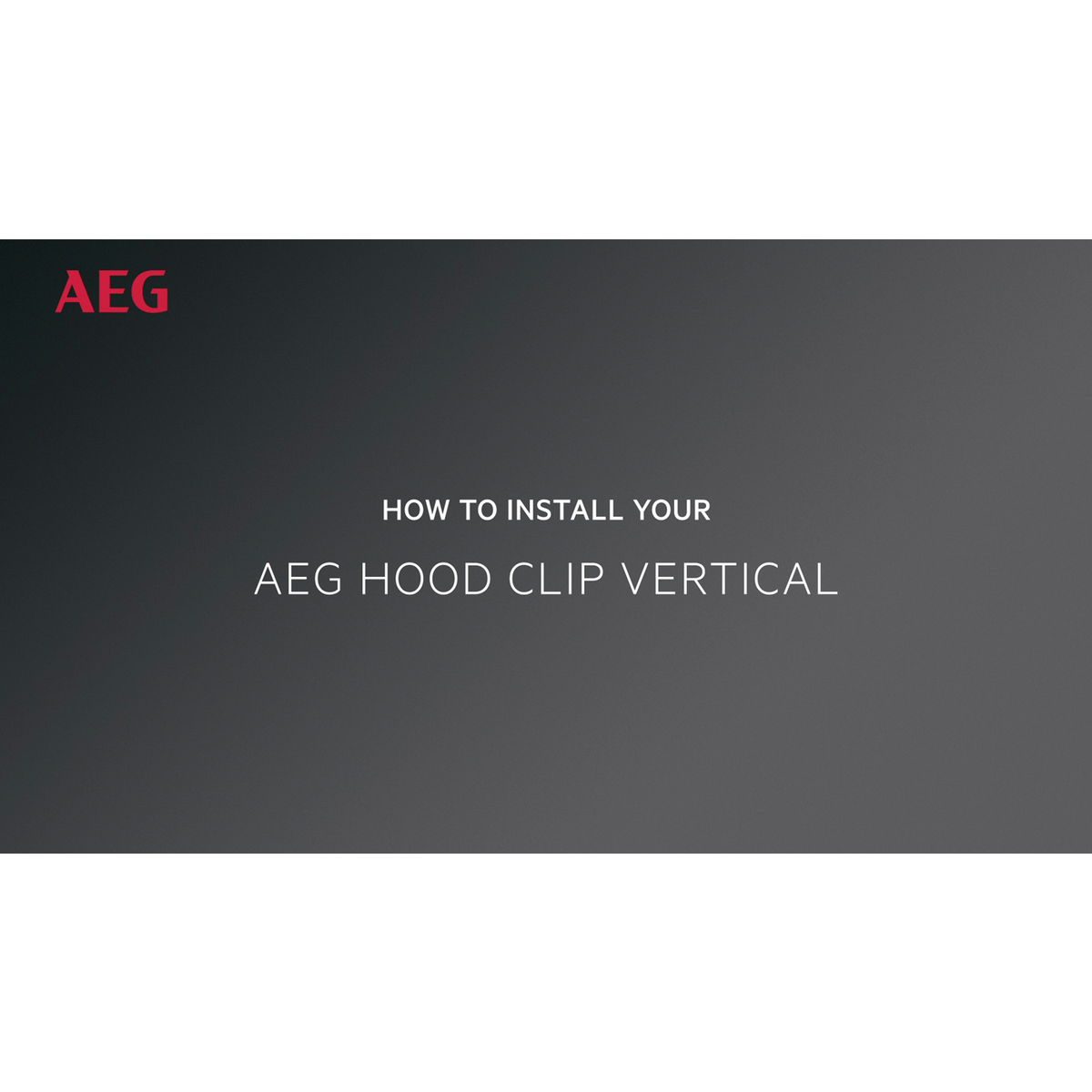 AEG - Tvaika nosūcējs 90cm - DVK5962HB