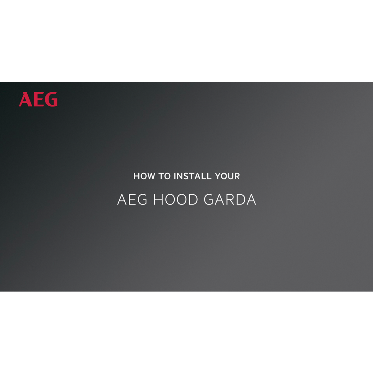 AEG - Iebūvējams tvaika nosūcējs - DGB2531M
