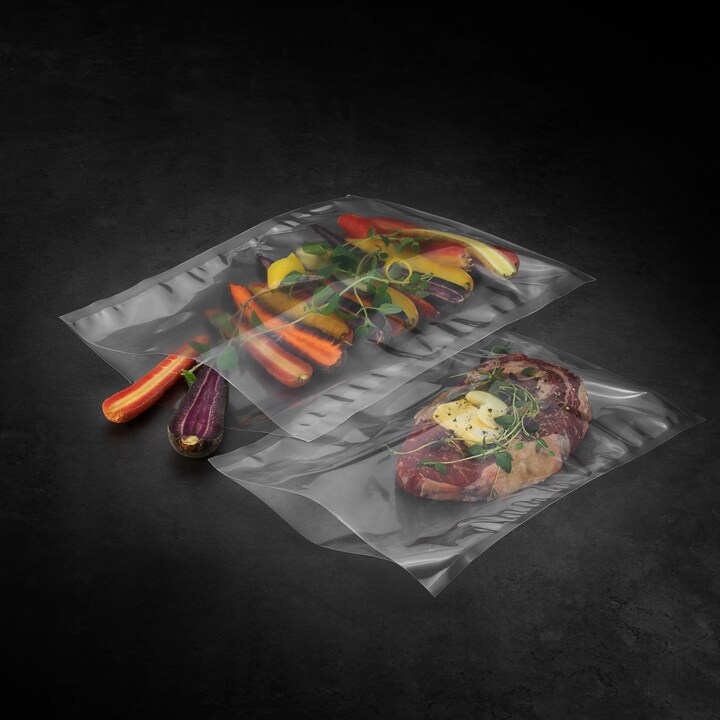 Ķirbis sous vide maisiņā