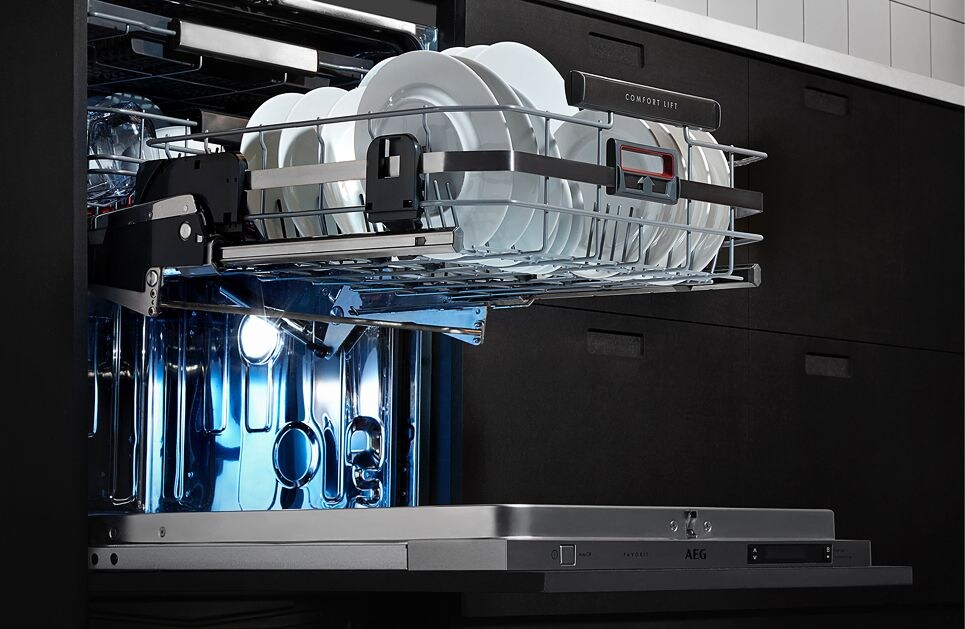 Atvērta ComfortLift trauku mazgājamā mašīna Atvērta ComfortLift trauku mazgājamā mašīna
