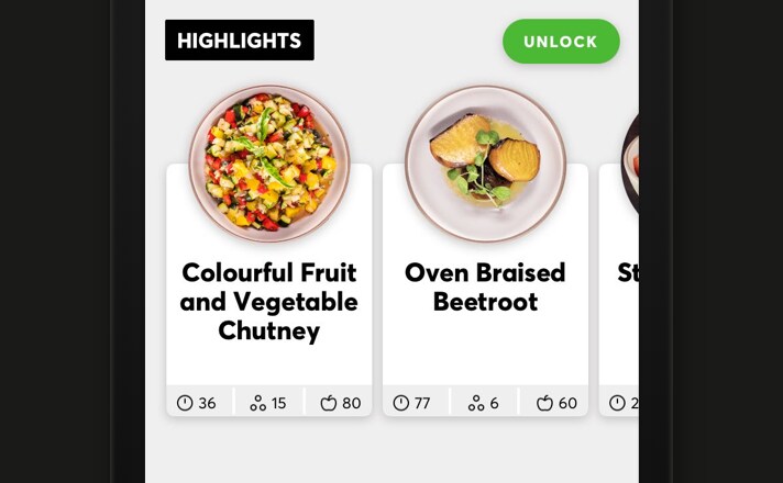 Two recipes highlighted